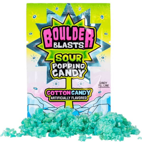 62586-Boulder Blast Sour Cotton Candy Popping Candy